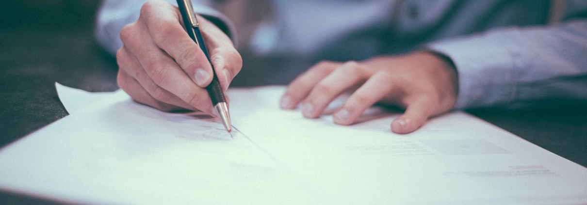 Person signing documents